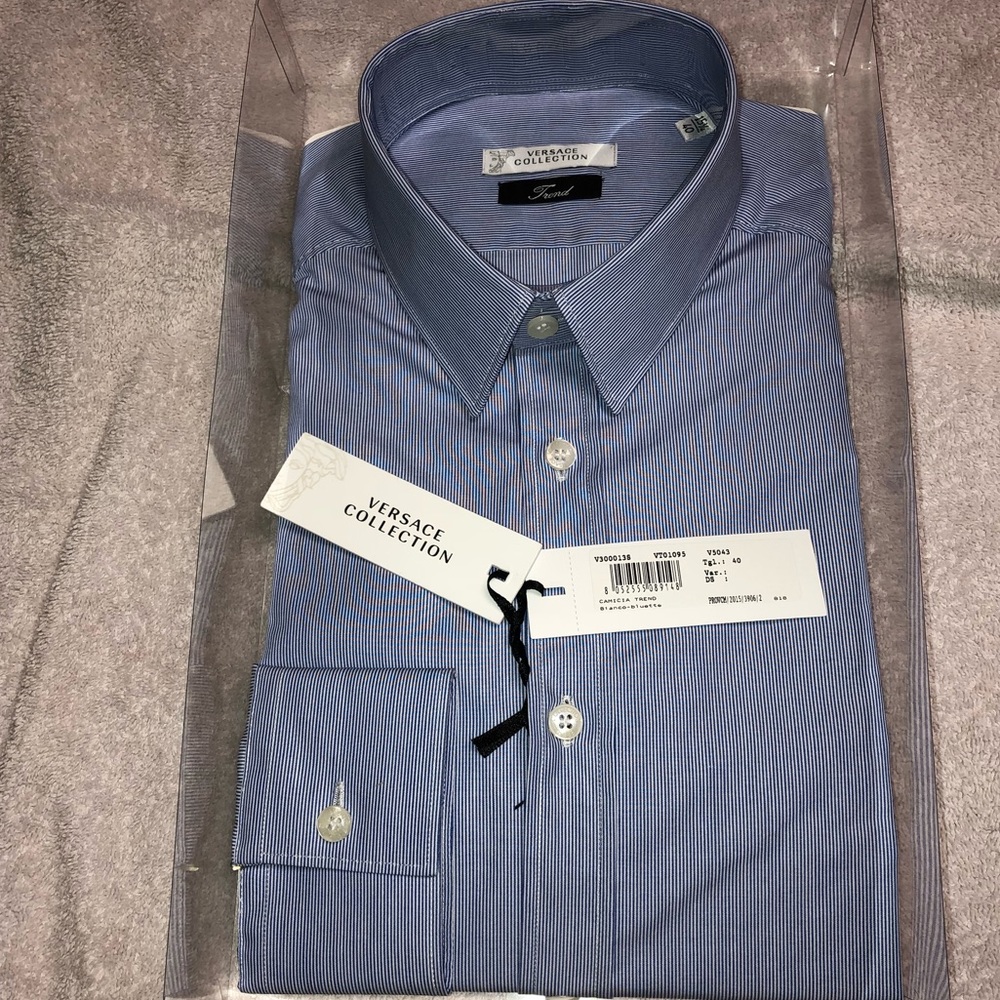 Versace collection Trend fit  men’s  dress shirt